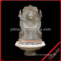 Sandstone Outdoor Lion Wall fountain YL-W117